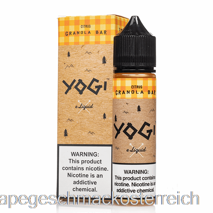 Zitrus-Müsliriegel – Yogi E-Liquid – 60 Ml, 0 Mg Vape-Geschmack